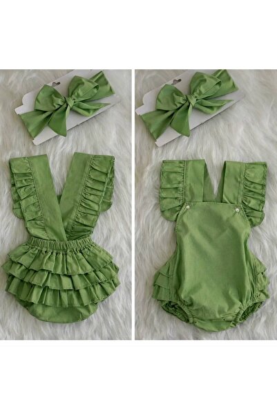 woltybaby Çocuk Salopet Bandana Ozel Tasarım