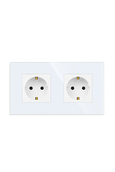 OEM Διπλό πρίζα Doc, IP20, λευκή