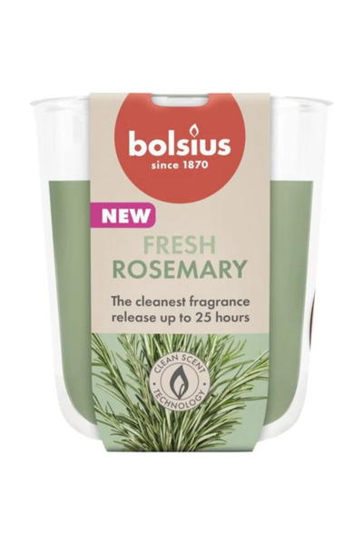 OEM Αρωματικό κερί σε ποτήρι, άρωμα δεντρολίβανου