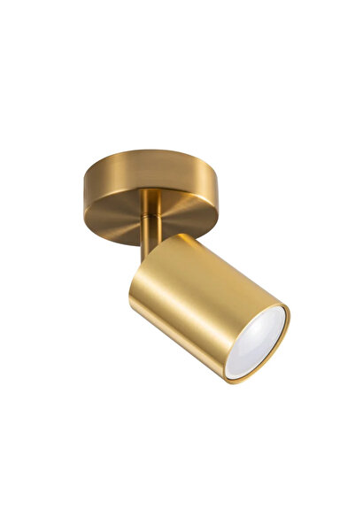 OEM Bar spotlight, 1 x GU10, 10 W, gold