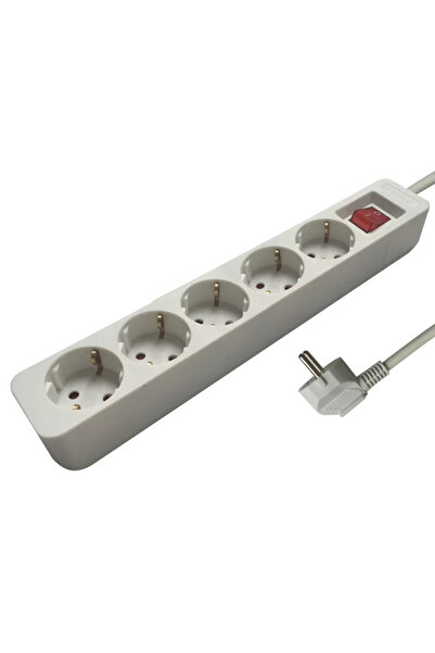 Lexman Lexman extension cord, IP20, 5 sockets, 3 x 1.5 mmp, 3680 W, 3 meters,...