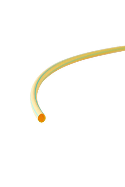 Lexman Θερμοσυστελλόμενος σωλήνας 6-3 mm x 1 μέτρο, πράσινος - κίτρινος