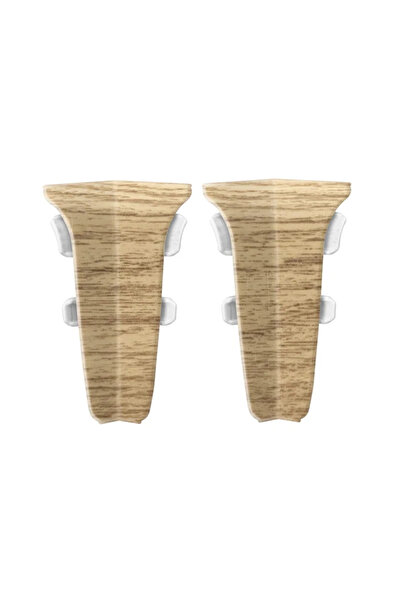 OEM Colt interior pentru plinta PVC, 60 mm, Artens Ardensky 60.52, stejar, 2 ...