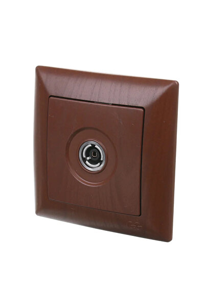 OEM Priza TV (RJ) Gunsan Visage, clasica, IP20, wenge