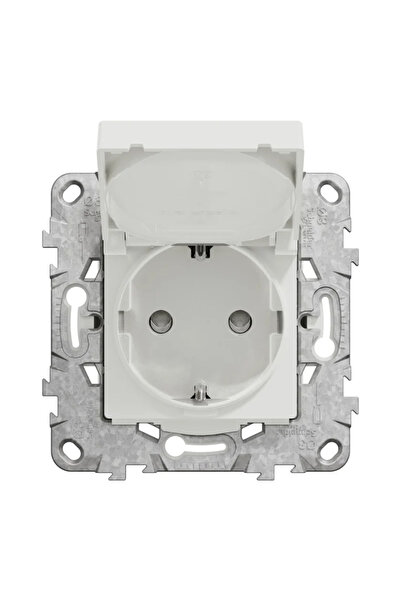 OEM Priza schuko Schneider Unica, cu impamantare si protectie copii, cu supor...