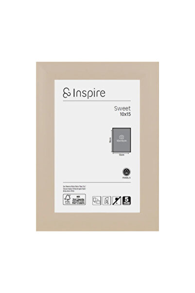 Inspire Rama foto Sweet Fossil 10 x 15 cm, lemn bej