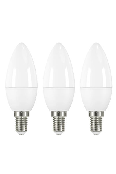 Lexman Lexman LED bulb, E14, C35, warm white, 2700K, 3.4W, 470 lm, set of 3 p...