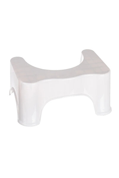 OEM Scaun pentru toaleta, din plastic, 46 x 21 cm, alb