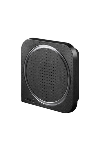 Lexman Ασύρματο κουδούνι Lexman, 85 dB, 230 V, τροφοδοσία από το δίκτυο, μαύρο