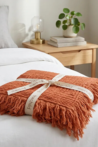 thechild baby collection 100% Organic Cotton 4-Layer Muslin Blanket – 120X110...