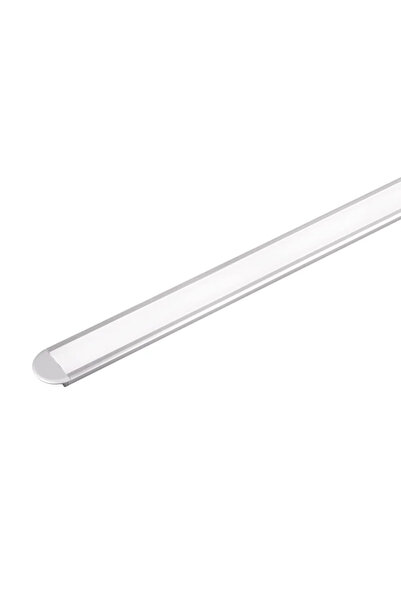 Inspire Εντοιχισμένο προφίλ, 1 μέτρο, αλουμίνιο, γκρι, με αξεσουάρ