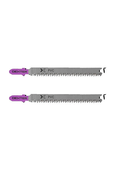 Dexter Ножове за прободен трион, Dexter, за PVC, максимално рязане 30 мм (ком...