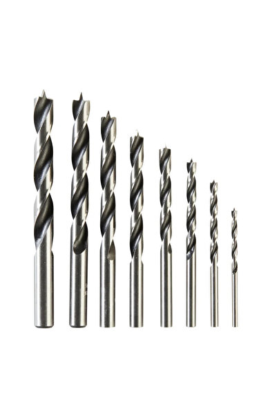 Dexter Set 8 burghie lemn Dexter, 3 - 10 mm