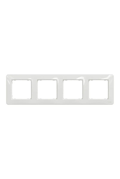 OEM Sedna New decorative frame, 4 posts, IP20, white