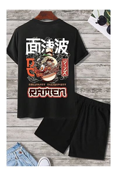 Massgai Unisex Design Osaka Japanese Anime Printed Oversized Short Sleeve T-S...