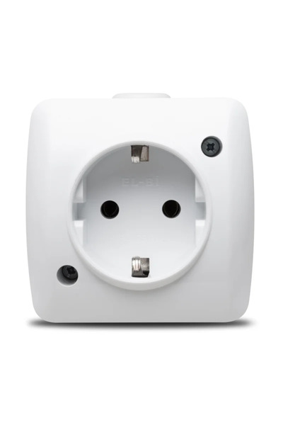 OEM Priza schuko simpla, IP20, alba