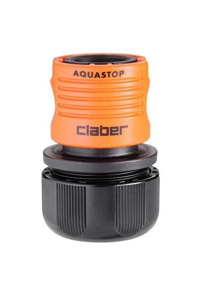 OEM Cupla rapida Claber, cu aqua stop, plastic, 3/4''