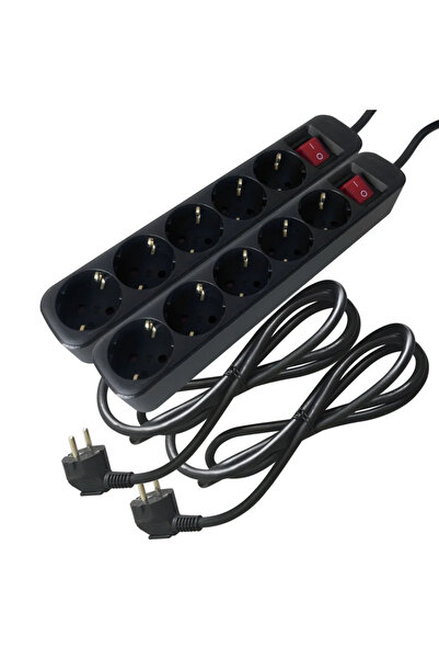 Lexman Prelungitor cu fir Lexman, IP20, 5 prize, 3 x 1.5 mmp, 3680 W, 1.5 met...