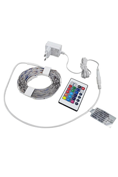 OEM Κιτ ταινίας LED, 5 μέτρα, 12,5 W, RGB, 24 V, με τηλεχειριστήριο