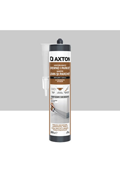 Axton Mastic Axton, pentru lemn si parchet, gri deschis, 280 ml