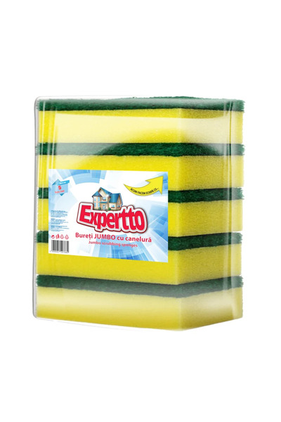 OEM Burete de vase cu canelura, Expertto, set 5 bucati