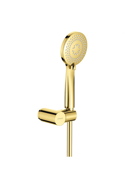 OEM Set para dus cu furtun si suport Arnika Trio, 3 functii, auriu