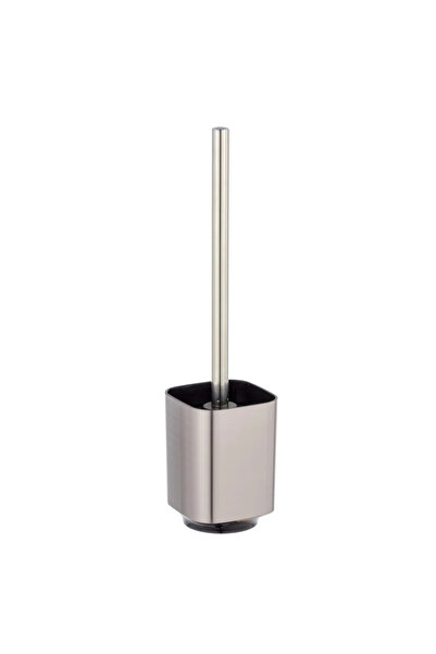 OEM Perie WC Auron, din plastic, fixare prin stativ, crom