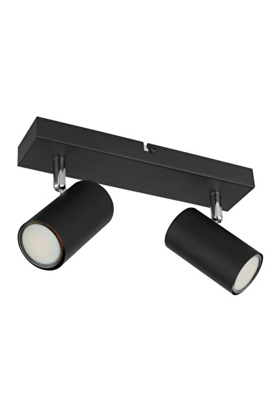 OEM Spot pe bara Roby, 2 x GU10, 35 W, negru