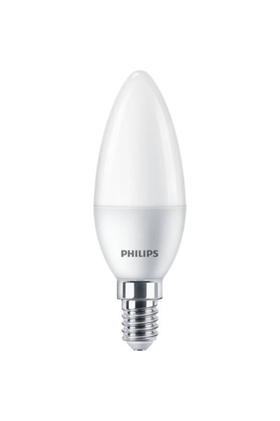 OEM Philips LED bulb, E14, B35, 5.5 W, warm white, 2700k, 470 lm