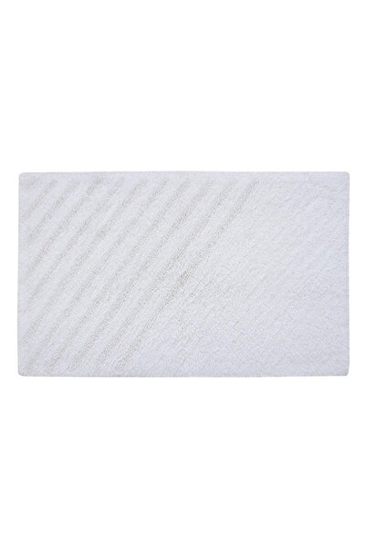 sensea Πατάκι μπάνιου Remix, Βαμβάκι, 50 x 80 cm, λευκό