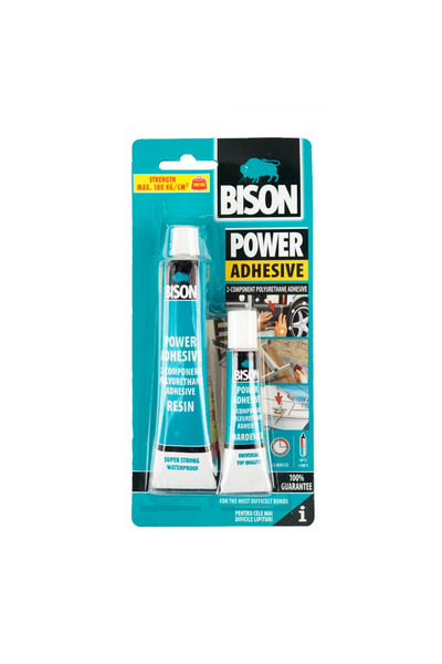 OEM Κόλλα επισκευής Bison, Πολυουρεθάνη, δύο συστατικών, 65 ml, μπεζ