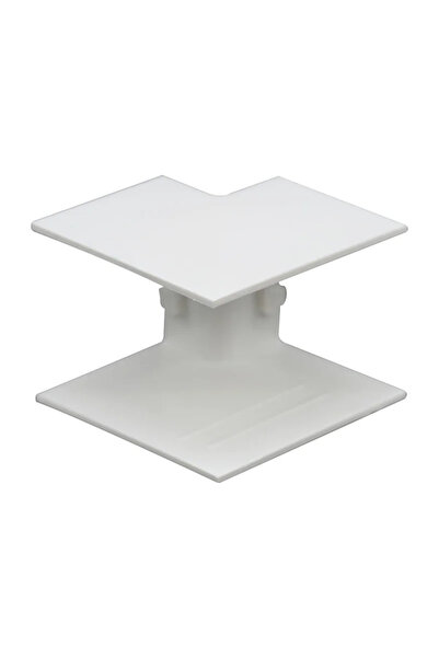 OEM Cot interior pentru canal cablu, 15 x 10 mm, alb (set 2 buc)