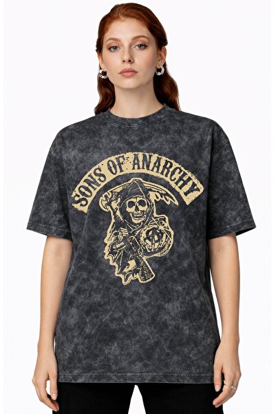 SEVBANO Σχεδιασμός Sons Of Anarchy Ροκ Μέταλ Μουσικό συγκρότημα με στάμπα Uni...