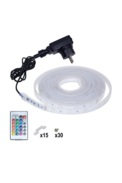 OEM Κιτ ταινίας LED, 5 μέτρα, 22 W, RGB, με τηλεχειριστήριο, IP44