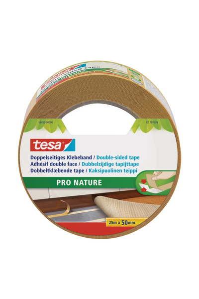OEM Αυτοκόλλητη ταινία διπλής όψης Tesa Pro Nature, 25 μέτρα x 50 mm, μπεζ
