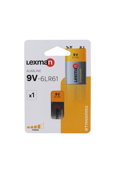 Lexman Baterie alcalina Standard 6LR61 9V, 1 buc