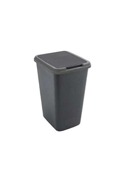 OEM Κάδος απορριμμάτων Delinia, πλαστικός, με περιστρεφόμενο άνοιγμα, 50 λίτρ...