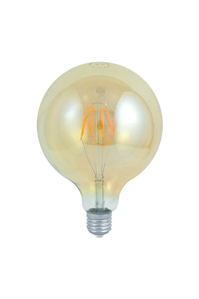 OEM Декоративна LED крушка Polux, E27, 4 W, топло бяла, 2000K, 320 lm, сферич...