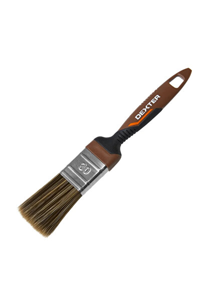 Dexter Плоска четка Dexter, за глазиране, ширина 30 мм, полипропиленова дръжка