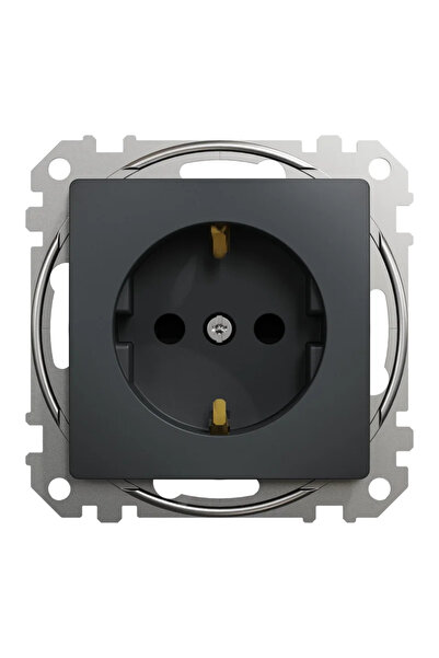 OEM Sedna New simple schuko socket, with grounding and child protection, IP20...