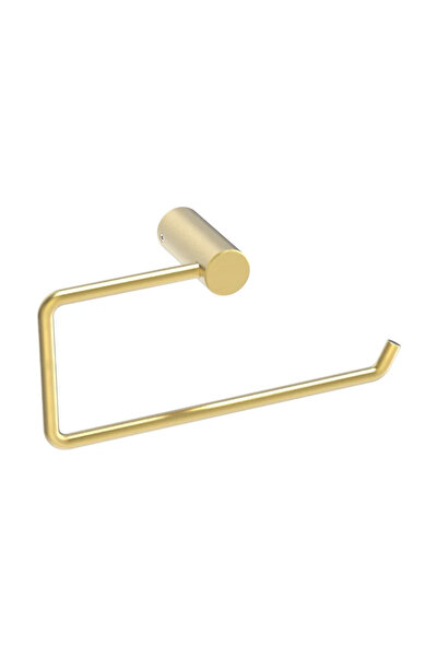 sensea Suport prosop baie Neo, tip inel, din metal, fixare prin gaurire, auriu