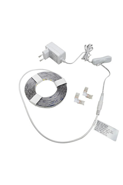 Inspire Kit banda LED Cusano, 5 metri, 1200 lm/m, lumina neutra, clasa energe...