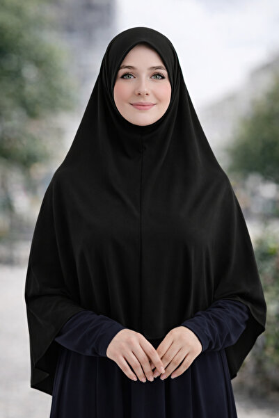 Merve Nayir Ready-To-Wear Turban Veil Practical Scarf Hijab with Niqab - Pray...