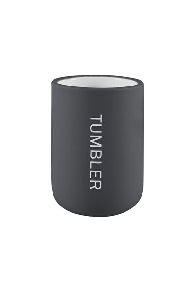 sensea Soft Paris dental hygiene bath glass, ceramic, gray