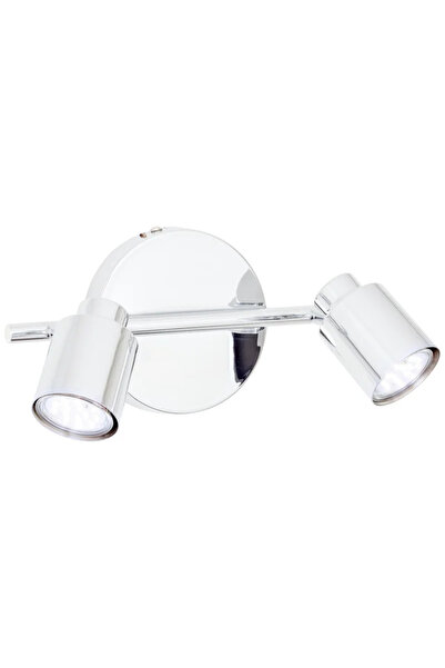 Inspire Spot pe bara Tekla, 2 x GU10, 50 W, IP20, argintiu