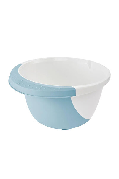 OEM Πλαστικό μπολ, 26 x 14 cm, 3,5 l, λευκό/μπλε
