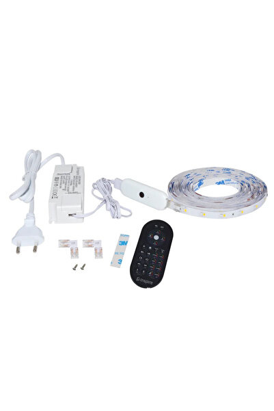 Inspire Cutflexi LED strip kit, 5 meters, 23 W, RGB, with remote control, lig...