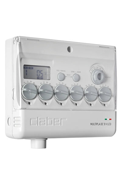 OEM Claber multiple irrigation controller, indoor, 6 zones