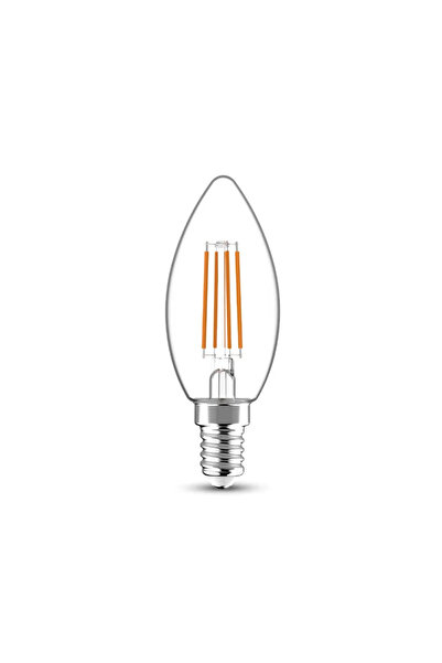 OEM Λαμπτήρας LED Lexman, E14, C35, 5,9 W, θερμό λευκό, 2700K, 806lm, νήμα πυ...