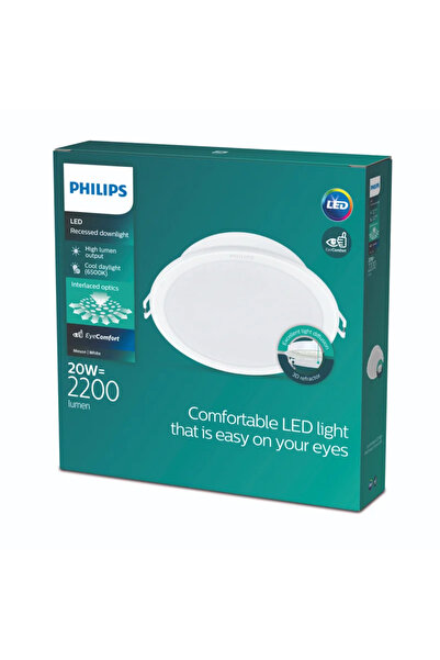 OEM Spot LED incastrat Philips, 20 W, alb rece, rotund